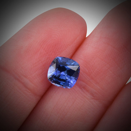 2.28 Carat Blue SRI LANKAN Cushion Sapphire