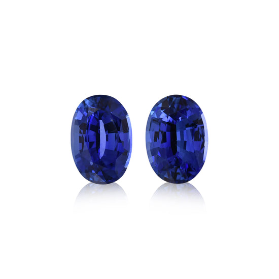 1,93 Karat blauer SRI LANKAN Oval-Saphir