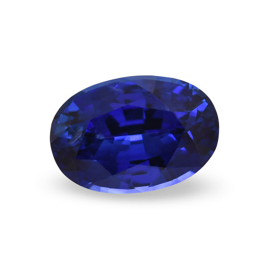 0.88 Carat Blue SRI LANKAN Oval Sapphire