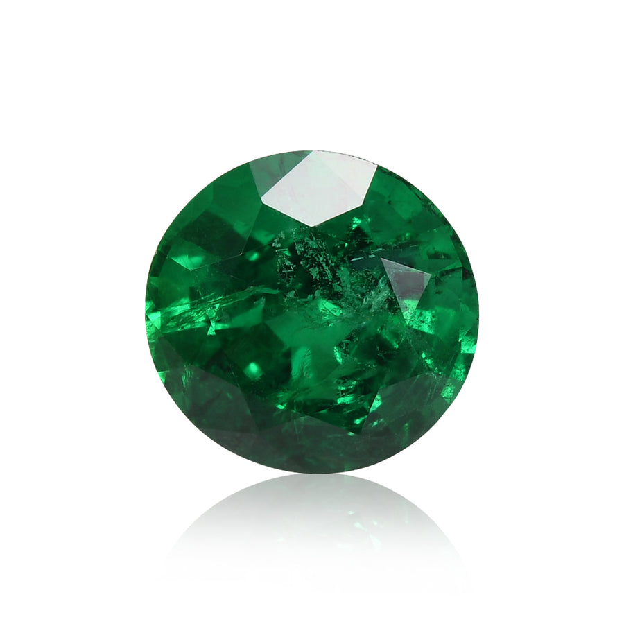 Smeraldo Rotondo Verde da 4,34 Carati