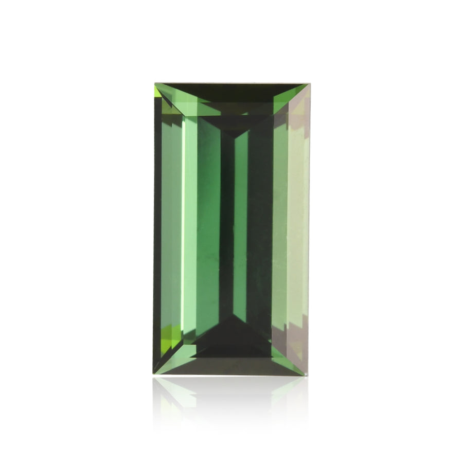 4.41 Carat Green  Baguette Tourmaline GWLAB