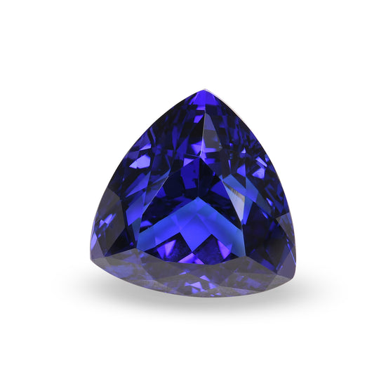 14.79 Carat Blue TANZANIAN Trilliant Tanzanite GWLAB