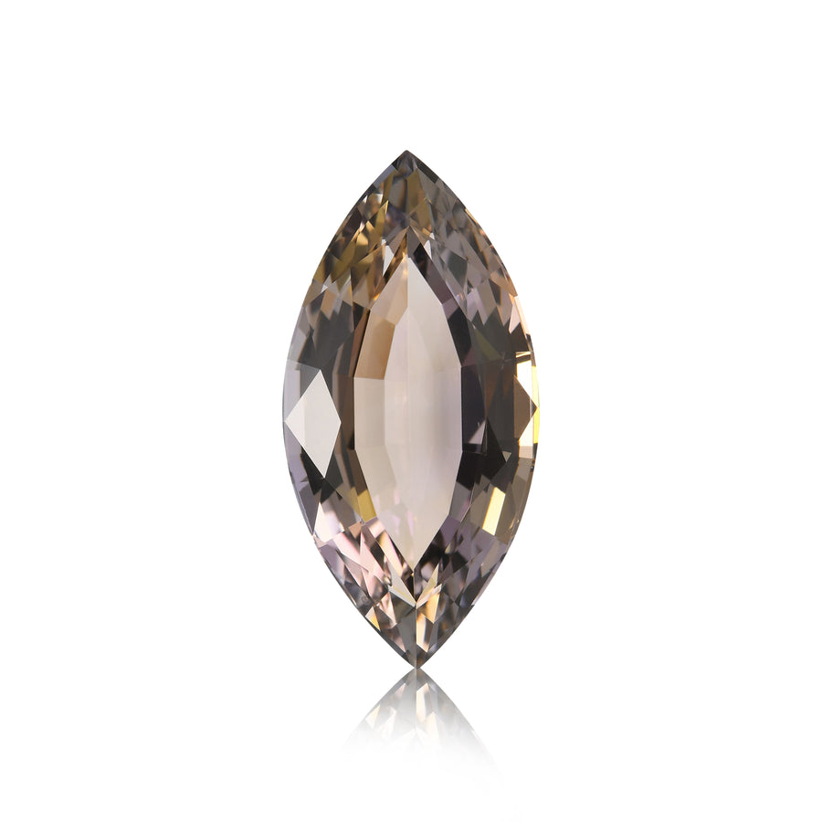 17.03 Carat Orange TANZANIAN Marquise Tanzanite GWLAB