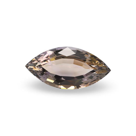 17.03 Carat Orange TANZANIAN Marquise Tanzanite GWLAB