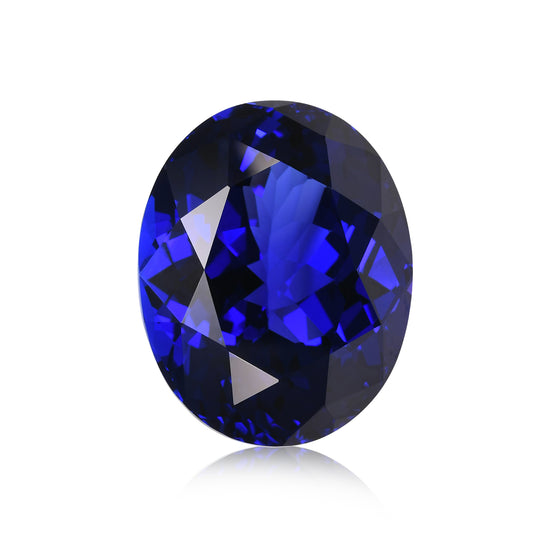 97.46 Carat Blue TANZANIAN Oval Tanzanite GWLAB