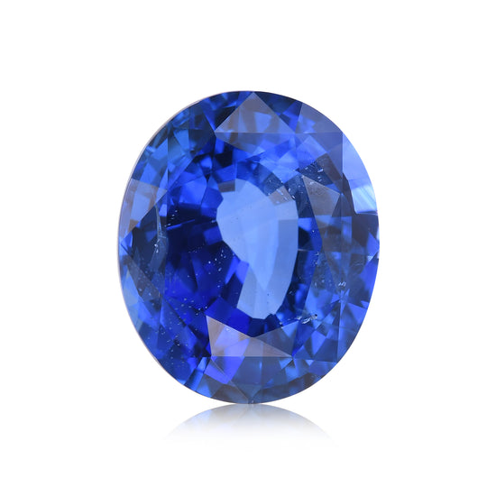 5.00 Carat Blue SRI LANKAN Oval Sapphire GRS