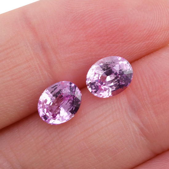 3.06 Carat Peach MADAGASCAR Oval Sapphire