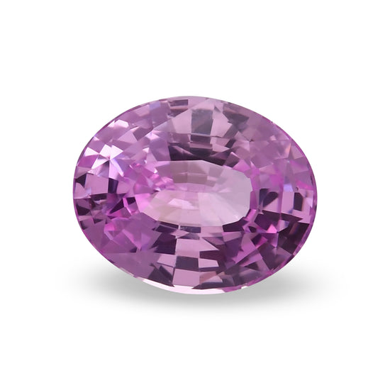 3.06 Carat Peach MADAGASCAR Oval Sapphire