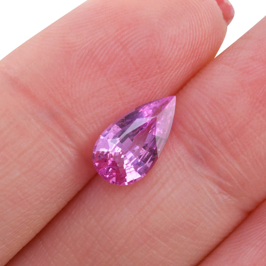 2.02 Carat Pink MADAGASCAR Pear Sapphire