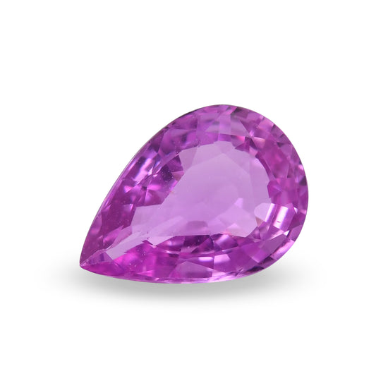 2.02 Carat Pink MADAGASCAR Pear Sapphire