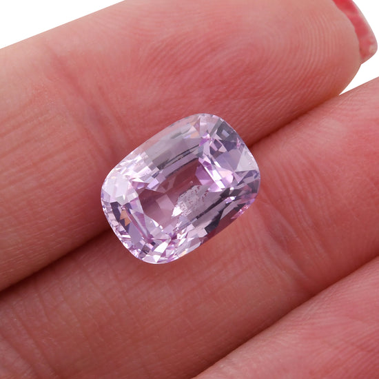 6.18 Carat Pink SRI LANKAN Cushion Sapphire CD