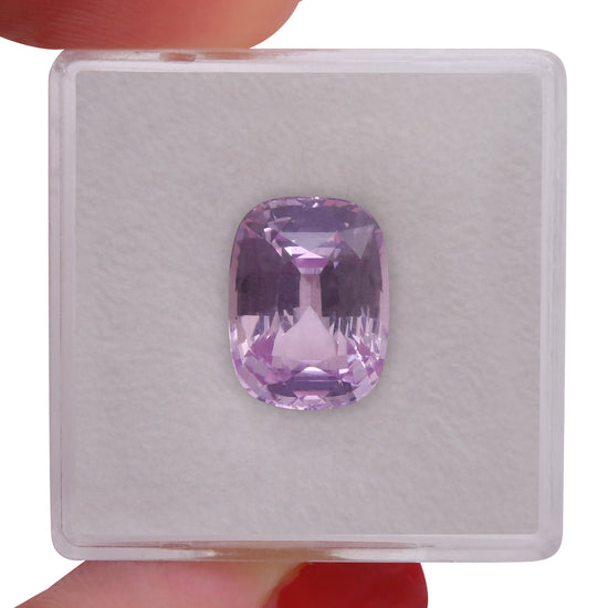 6.18 Carat Pink SRI LANKAN Cushion Sapphire CD
