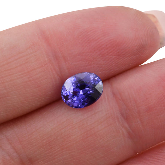 2.13 Carat Purple MADAGASCAR Oval Sapphire
