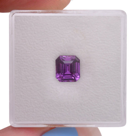 1.53 Carat Purple MADAGASCAR Emerald Sapphire