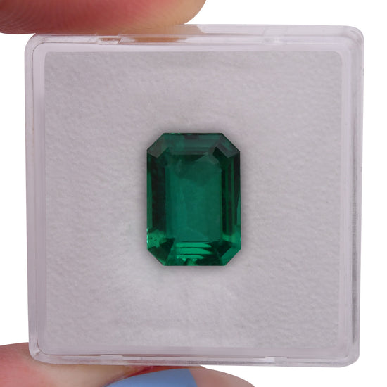 3.22 Carat Green ZAMBIAN Emerald Emerald AGL