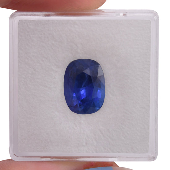 4.62 Carat Blue BURMESE Cushion Sapphire AGL
