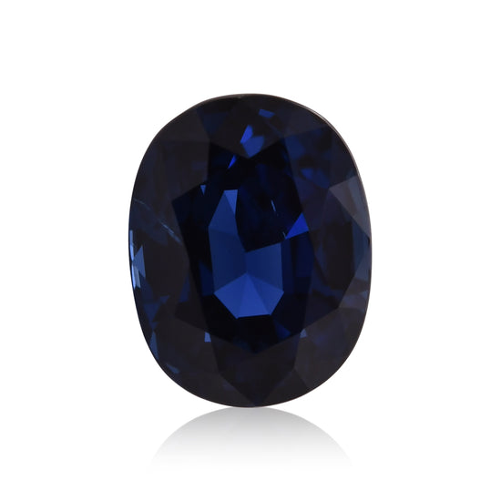 8.42 Carat Blue THAI Oval Sapphire AGL