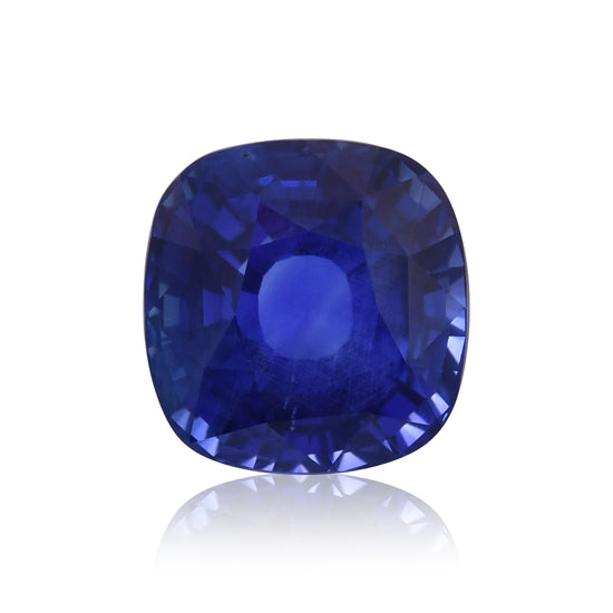 6.08 Carat Blue SRI LANKAN Cushion Sapphire GRS