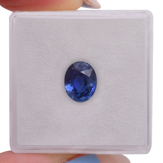 1.90 Carat Blue SRI LANKAN Oval Sapphire