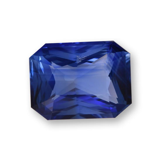 4.12 Carat Blue SRI LANKAN Radiant Sapphire CD