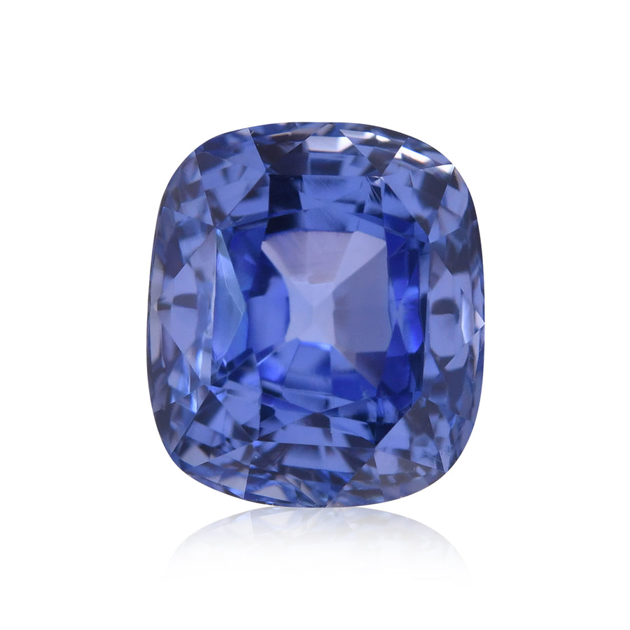 3.39 Carat Blue SRI LANKAN Cushion Sapphire CD