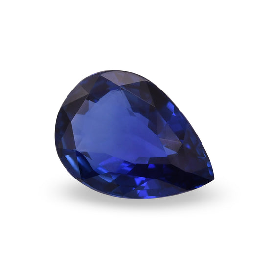 2.01 Carat Blue SRI LANKAN Pear Sapphire CD