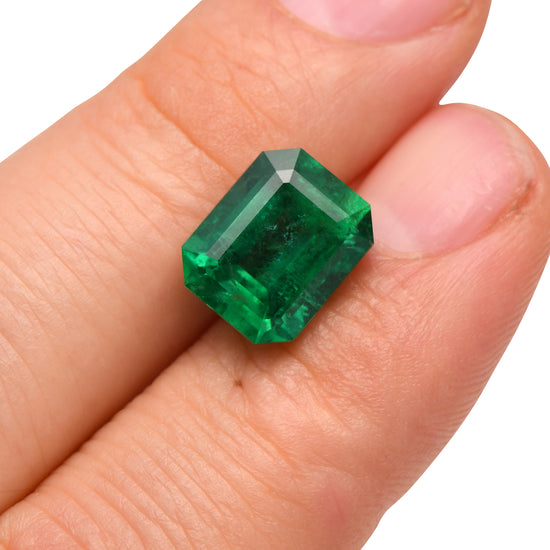 5.36 Carat Green ZAMBIAN Emerald Emerald