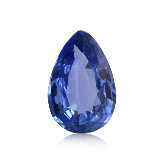 2.51 Carat Blue SRI LANKAN Pear Sapphire CD
