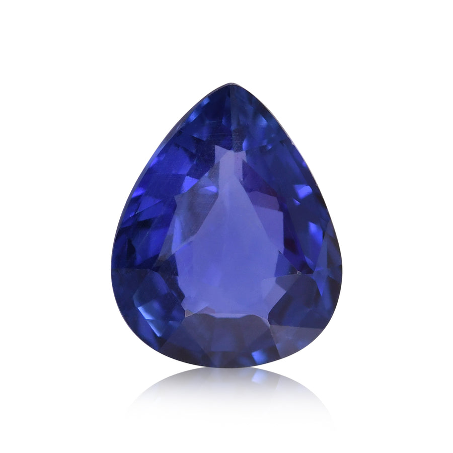 1.04 Carat Blue SRI LANKAN Pear Sapphire