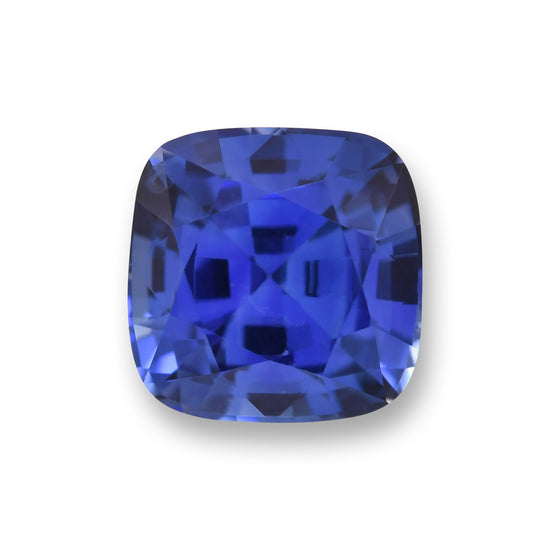1.82 Carat Blue SRI LANKAN Cushion Sapphire