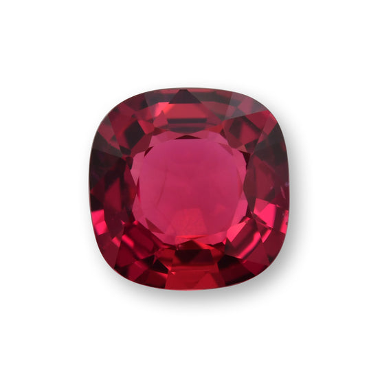 2.10 Carat Red MOZAMBIQUE Cushion Ruby