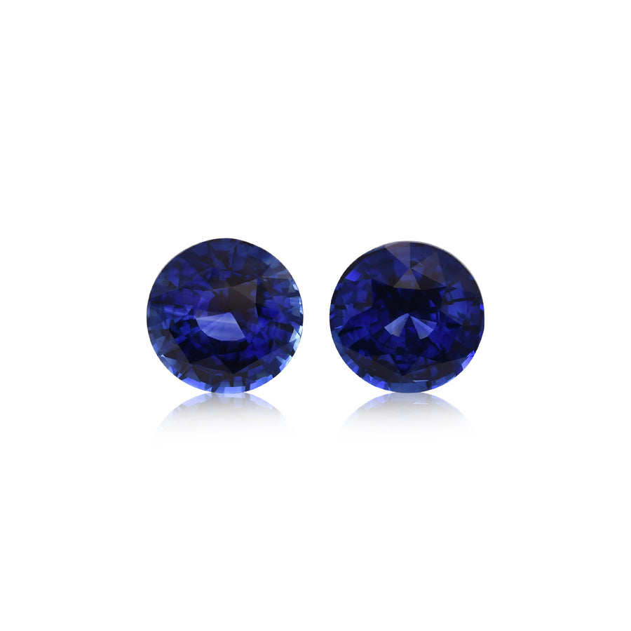 3.69 Carat Blue SRI LANKAN Round Sapphire