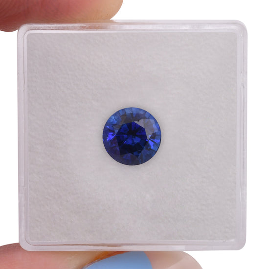 2.22 Carat Blue SRI LANKAN Round Sapphire