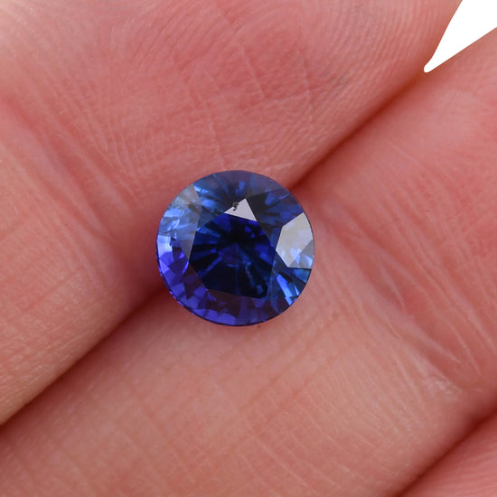 2.22 Carat Blue SRI LANKAN Round Sapphire