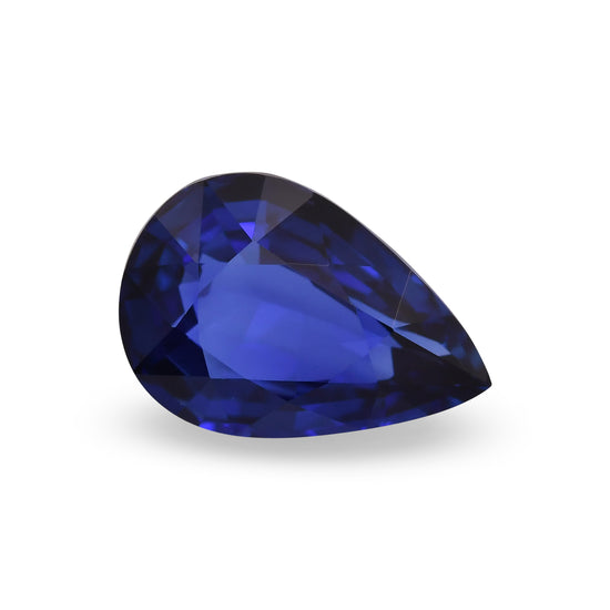 1.99 Carat Blue SRI LANKAN Pear Sapphire
