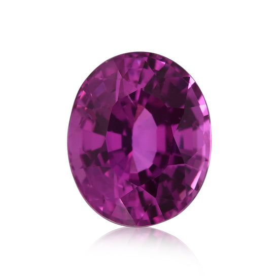 1.66 Carat Pink MADAGASCAR Oval Sapphire