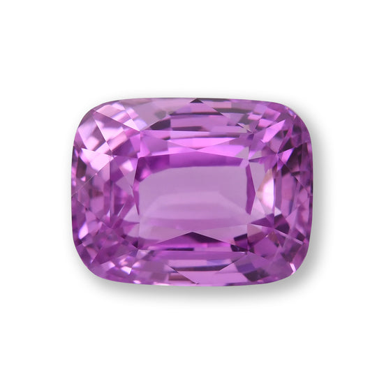 4.09 Carat Pink SRI LANKAN Cushion Sapphire CD