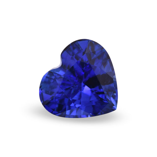 3.19 Carat Blue SRI LANKAN Heart Sapphire CD