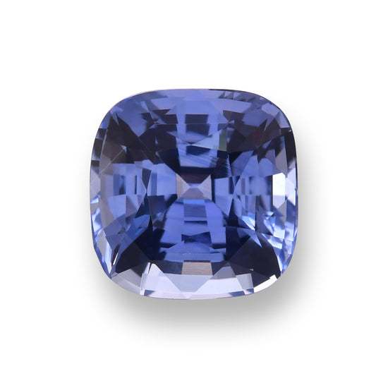 4.09 Carat Blue SRI LANKAN Cushion Sapphire CD
