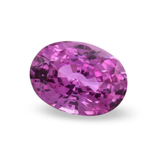 3.07 Carat Pink MADAGASCAR Oval Sapphire CD