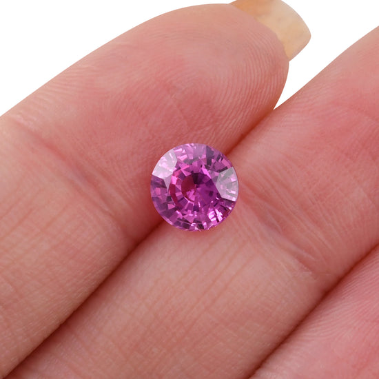 2.04 Carat Pink MADAGASCAR Round Sapphire