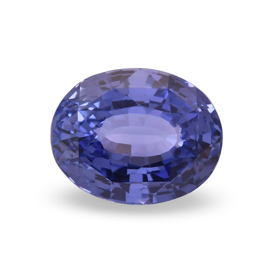 5.67 Carat violet MADAGASCAR Oval Sapphire CD
