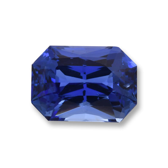 6.23 Carat Blue SRI LANKAN Radiant Sapphire GIA