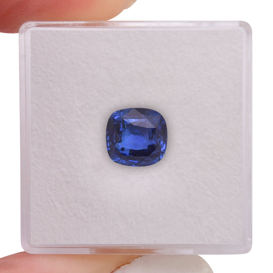 2.54 Carat Blue SRI LANKAN Cushion Sapphire