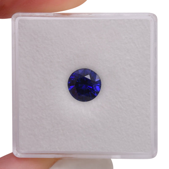 1.46 Carat Blue SRI LANKAN Round Sapphire
