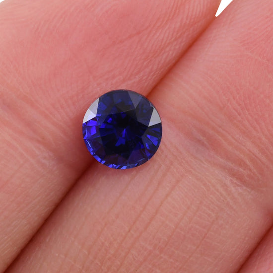 1.46 Carat Blue SRI LANKAN Round Sapphire