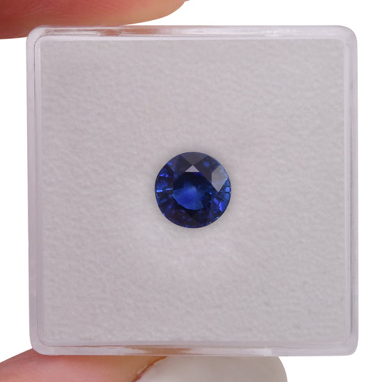 1.59 Carat Blue SRI LANKAN Round Sapphire