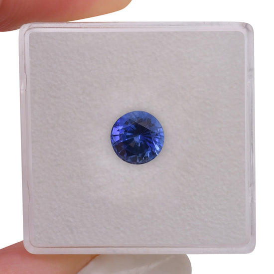 1.67 Carat Blue SRI LANKAN Round Sapphire