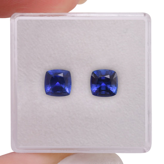 Zaffiro Blu di Ceylon Taglio Cuscino da 1,90 carati
