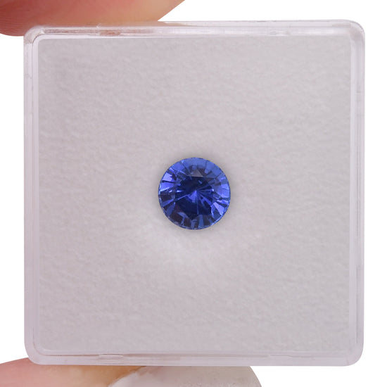 1.18 Carat Blue SRI LANKAN Round Sapphire